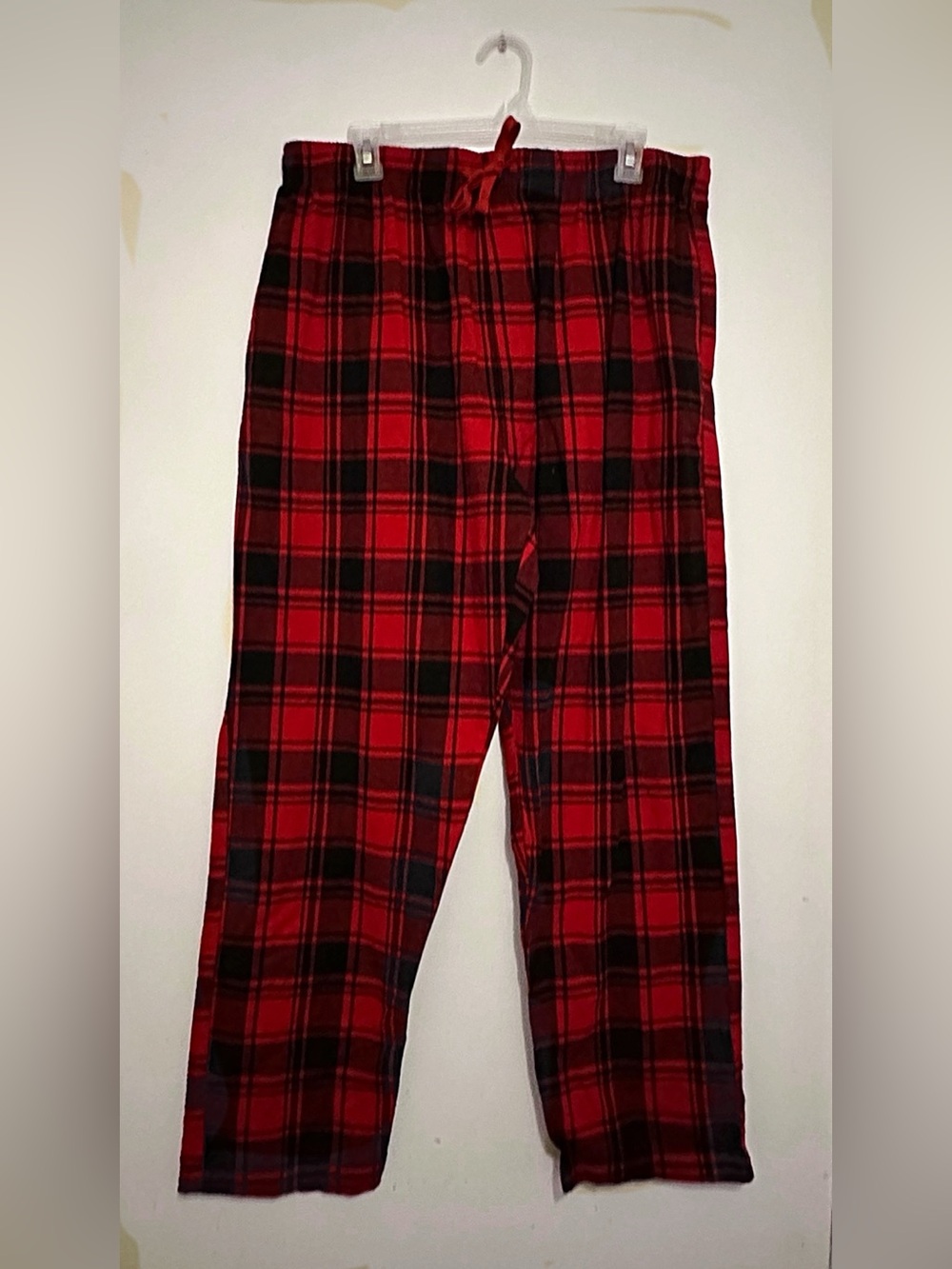 Red Plaid Pajama Pants - Cozy Sleepwear